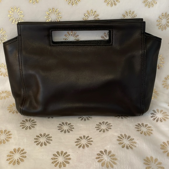 Black little bag. Would be great for going out as the top totally zips up. 11x8” - Picture 3 of 7